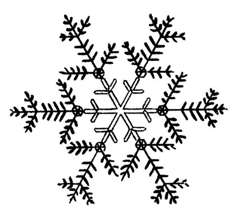 Free Snowflakes Clip Art - The Graphics Fairy