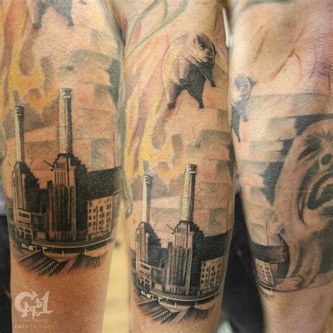 Pink Floyd The Wall Sleeve by Capone: TattooNOW