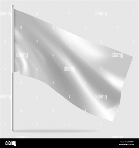 Mockups of white flag. Vector Stock Vector Image & Art - Alamy