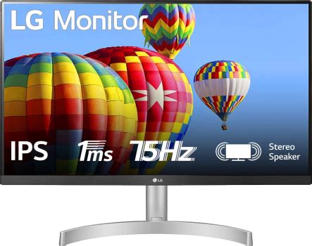 LG 27ML60SP Monitor 27" Full HD LED IPS, 1920x1080, 1ms, AMD FreeSync ...