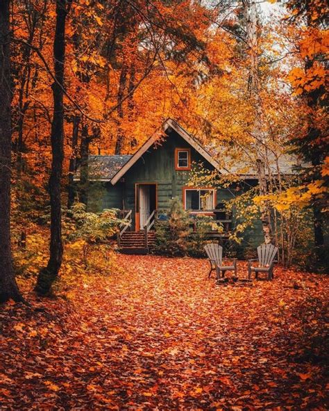 Pin by AroundTheWorld on Hello autumn in 2020 | Cabins in the woods, Cabin life, House