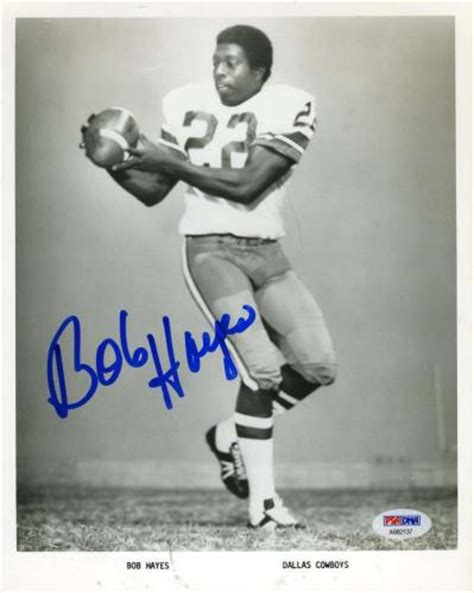 Bob Hayes Signed Photo, Autographed NFL Photos