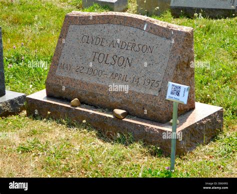 Clyde tolson hi-res stock photography and images - Alamy