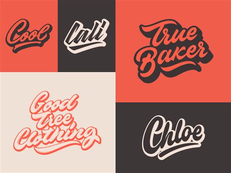 Some Lettering Logos | Letter logo, Logos, Lettering