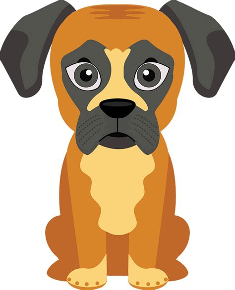 Boxer Dog clipart. Free download transparent .PNG | Creazilla