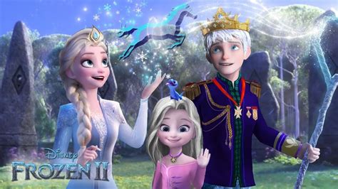 Frozen 2: Elsa and Jack Frost - King and Queen of Arendelle! 💙 Disney F... | Jack frost and elsa ...