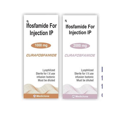 Curafosfamide Mediclone Ifosfamide Injection, Dosage Form: 1 G ...