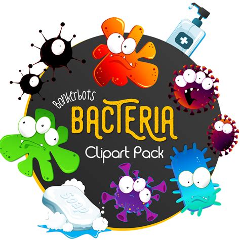 Bacteria clip art - Bonkerbots