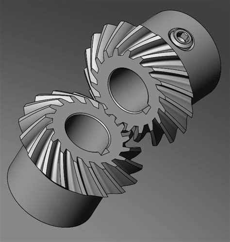 Helical Gear Drawing