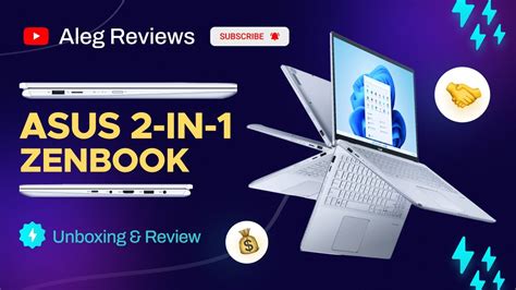 Asus Zenbook 2-in-1 Premium Laptop at affordable price - YouTube