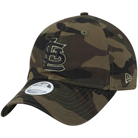 Women's St. Louis Cardinals New Era Camo Tonal Camo Core Classic 9TWENTY Adjustable Hat