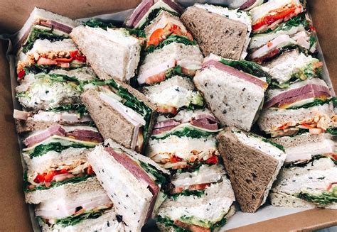 Assorted Gourmet Sandwiches - Chefscene Catering