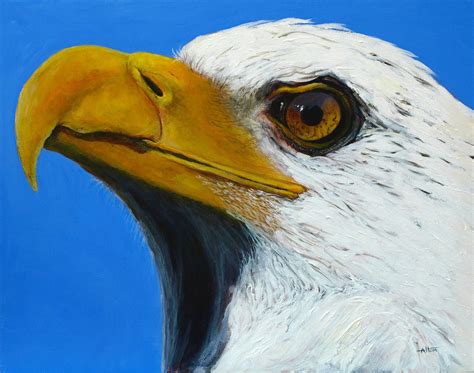 ARTIQUERYROSE: BALD EAGLE: I FINISHED A PAINTING!!!