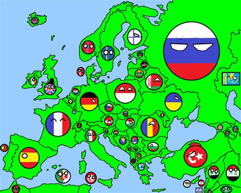 Image - Map of europe in countryballs.png | TheFutureOfEuropes Wiki ...