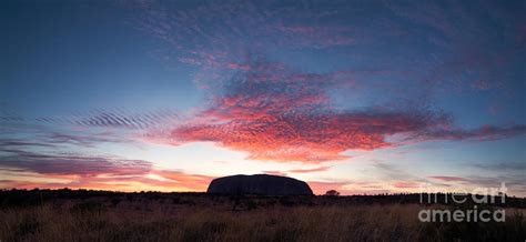 Sunrise over Uluru Photograph by Matteo Colombo - Pixels