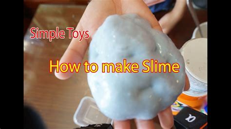 How to make slime with Tide, ATM Glue, Water, Food color and Shower soap| Simple Toys - YouTube