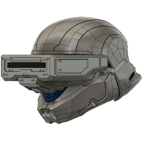 ODST Helmet 3D Model for Cosplay Armour Inspired by Halo 2: Anniversary and Halo Wars 2 ...