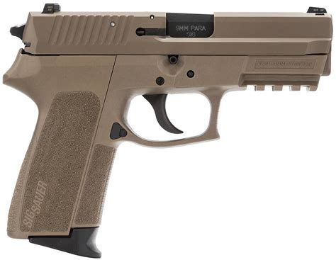 Sig Sauer E20229FDE SP2022 Full Size 9mm Luger 3.90" 15+1 Flat Dark Earth Polymer Grip Flat Dark ...