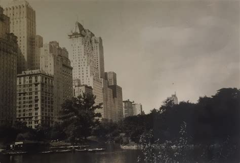 Fred Zinnemann, Central Park South, September 1931 | Peter Fetterman ...