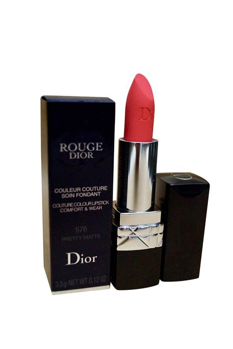 Dior Rouge Dior Couture Color Lipstick 576 Pretty Matte 0.12 OZ - Lipstick