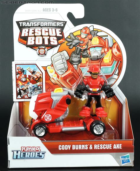 Transformers Rescue Bots Cody Burns & Rescue Axe Toy Gallery (Image #1 ...