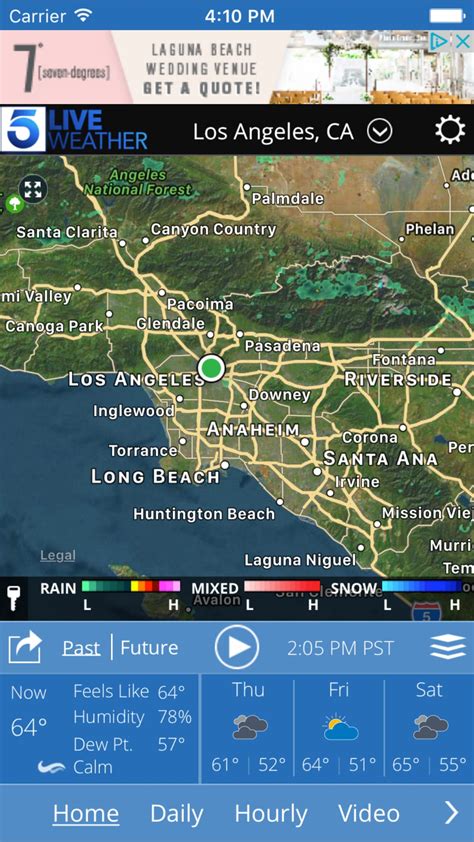 KTLA Los Angeles Weather لنظام iPhone - تنزيل