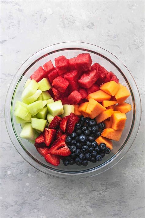 Summer Melon Fruit Salad | Creme De La Crumb | Fruit salad with ...