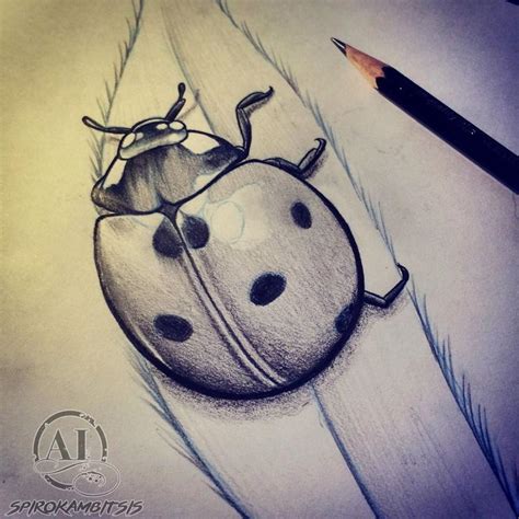 Ladybug sketch by Spiro Kambitsis: TattooNOW