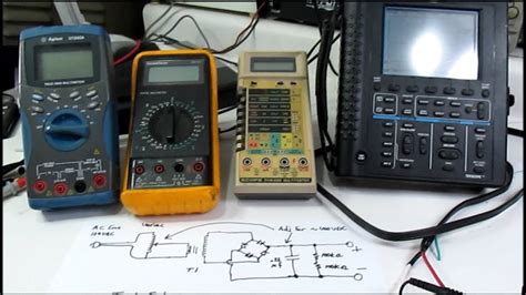 Digital Multimeter Comparisons on AC readings... - YouTube