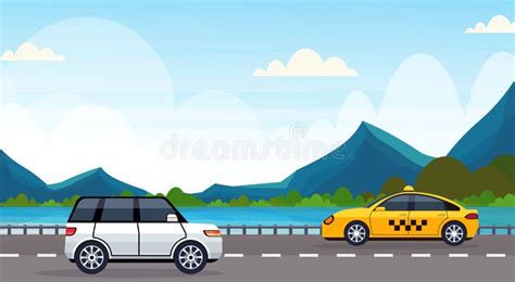 Background Horizontal Road Cartoon Cars Stock Illustrations – 226 ...