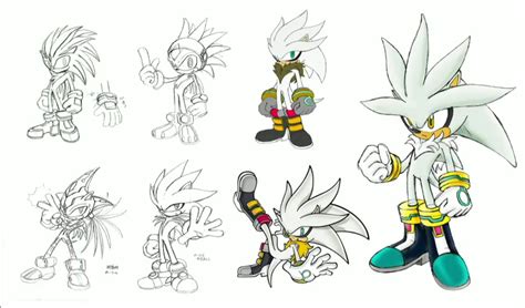 Silver concept art | Sonic the Hedgehog | Know Your Meme