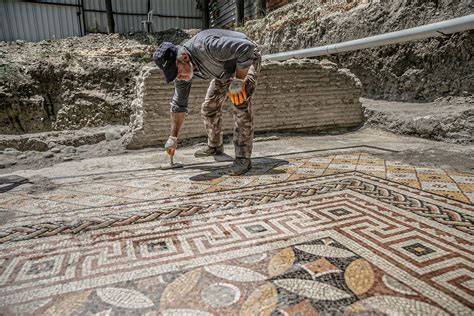 Uncovered Roman Villa with Mosaic floors Discovered in Turkey’s mosaic ...