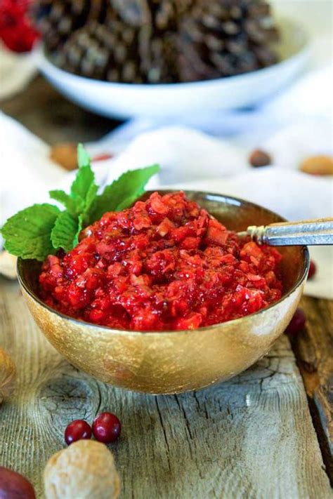 12 Easy Cranberry Relish Recipes - How to Make Best Homemade Cranberry Relish for Thanksgiving