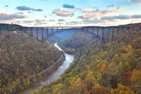 Free Photos: The New River Gorge Bridge with fall colors WV | ustrekking