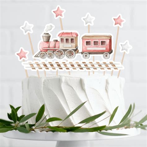 Train Cake Topper - Etsy