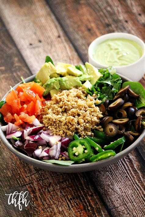 Vegan Taco Salad with Creamy Cilantro Lime Dressing | The Healthy ...
