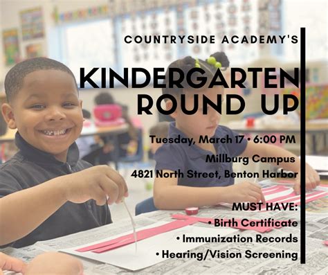 Kindergarten Round Up | Countryside Academy