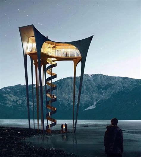 Observatory station concept | Conceptual architecture, Architecture ...