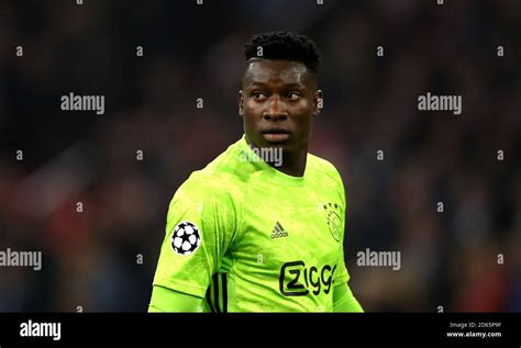 Ajax goalkeeper Andre Onana Stock Photo - Alamy