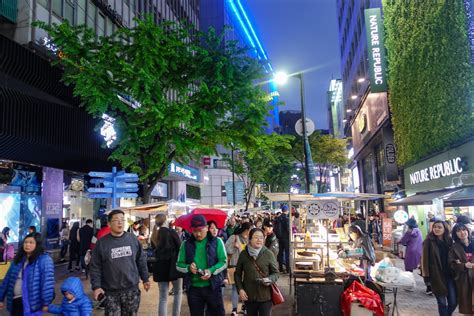 Myeongdong Night Market - MX Chronicles