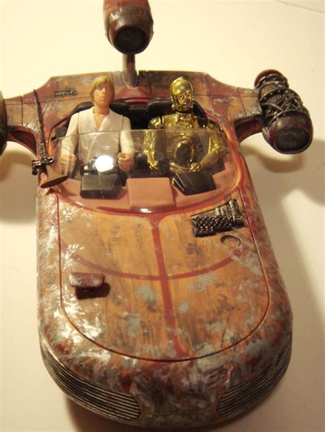 Repainted Landspeeder | Star wars lovers, Star wars, Toy collection