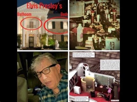 UNSEEN photos of Elvis Presley DEATH BATHROOM where he DIED & his Bedroom upstairs inside ...