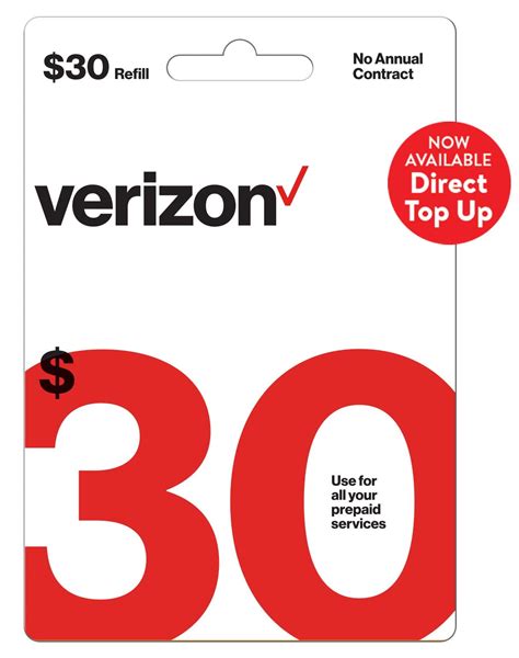 Verizon Prepaid $30 Direct Top Up - Walmart.com - Walmart.com