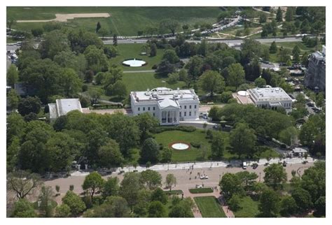 Aerial View Of The White House Today - img-level