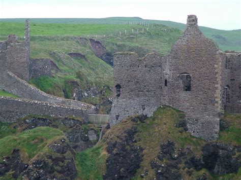 Dunluce Castle a renowned ruins in Northern Ireland