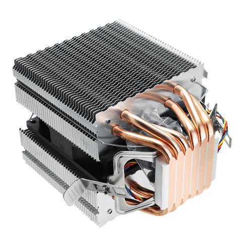 DC12V 6 Heat Pipe Computer CPU Fan Cooler Ultra-quiet Heat Sink ...