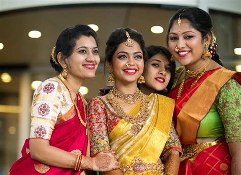 Hiya Reddy's Magnificent Half Saree Ceremony As Grand As A Wedding | Wedding blouse designs ...
