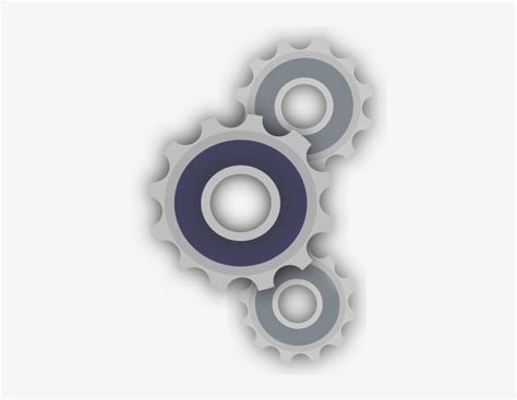 3 Cogs Clip Art - Animated Cogs - Free Transparent PNG Download - PNGkey