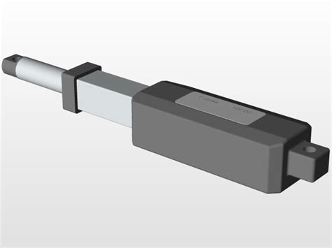 Morai Motion Micro Linear Actuator 1" Stroke | 3D CAD Model Library | GrabCAD