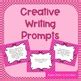 Creative Writing Centers Writing Prompts by Adventures in Inclusion